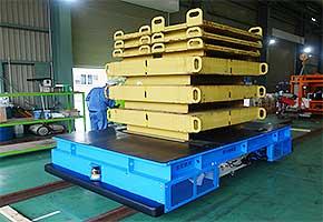 15トン軌条式搬送車(岐阜プラ）